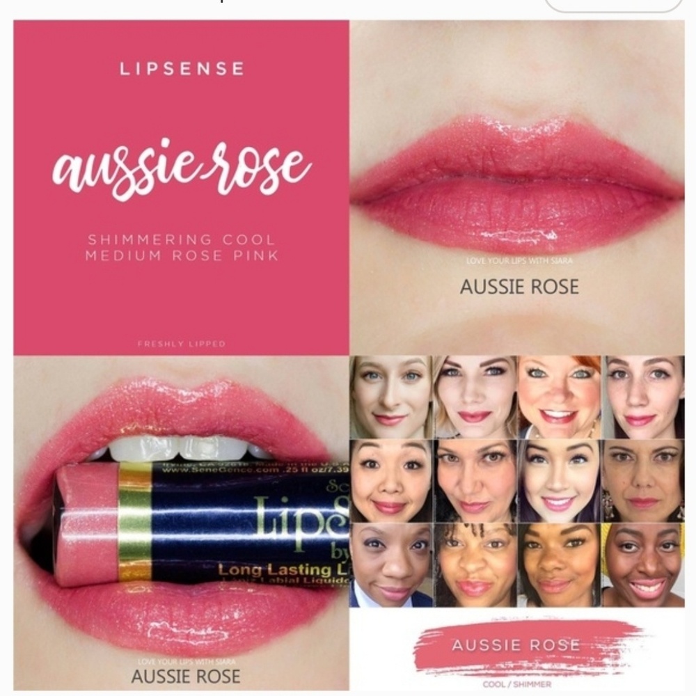 LipSense Aussie Rose Brand New/Sealed